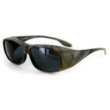 "Camo Spex Medium Hideaways" Over-Prescription Polarized Sunglasses w/ Polarized Lens - Aloha Eyes
 - 4