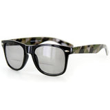"Camo "Wayfarer" Fashion Bifocal Sunglasses for Men and Women