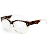 Tu Tone Wayfarer-Sryle Clear Fashion Glasses for Youthful, Trendy Men and Women