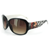 Temptress 1227 Women's Designer Sunglasses with Unique Animal Patterned Frames