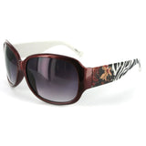 Temptress 1227 Women's Designer Sunglasses with Unique Animal Patterned Frames