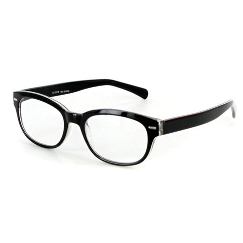 "Islander RX01" Fashion Reading Glasses with RX-Able Wayfarer Frames 51mm x 18mm x 140mm