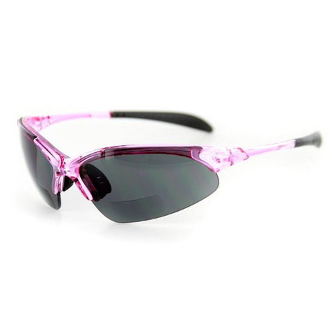 "Stone Creek® LX1" Ladies Sports Wrap-Around Bifocal Sunglass Readers with 100%UV Protection
