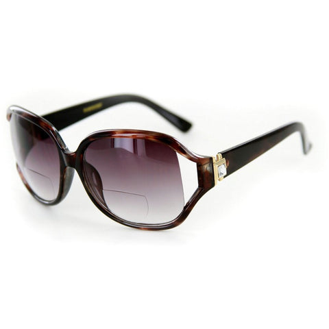 "Class Act" Bifocal Sunglasses with Crystals for Women