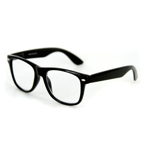 Wayfarer Large 002 Geek Chic designer fashion reading glasses for youthful men who read in style