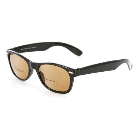 "Hepcat" Fashion Bifocal Sunglasses with Vintage Retro Design and a RX-able frame - 50mm x 18mm x 142mm