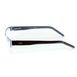 "Logan" Optical-Quality RX-Able Semi-Rimless Frames 53mm x 17mm x 135mm (Blue)