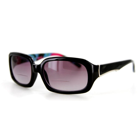 "Paradise" Bifocal Sunglasses with Interior Floral Pattern for Women
