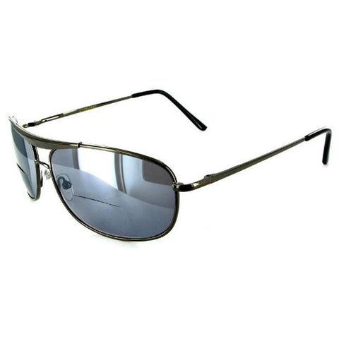"Mach 5" Bifocal Sunglasses with Aviator Design for Youthful and Active Men and Women