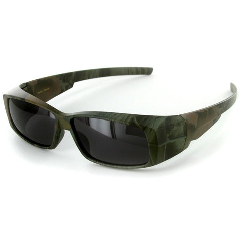 "CamoSpex" Hideaways Small Cover-Over Sunglasses with Polarized Lenses - 100% UV