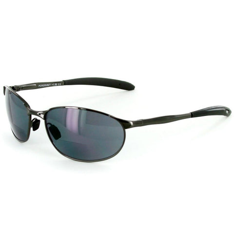 "Daytona" Wrap-Around Bifocal Reading Sunglasses for Stylish Men and Women 100% UV