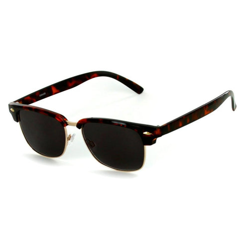 "The Club" Clubmaster Full Reading Sunglasses (No Bifocal) for Stylish Men and Women 100% UV