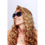 "Nautique" Fashion Cateye Sunglasses with Butterfly Shape for Stylish Women