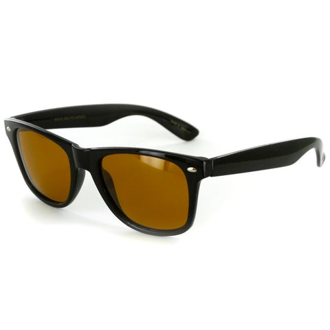 "Wayfarer HDP" Sunglasses with Polarized High Definition Lens - Unisex