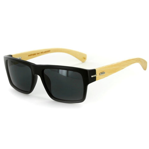 "Zen Sun BP" Wayfarer Sunglasses, TAC Polarized High Definition Lens, Unisex