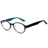 "Islander RX05" Round Wayfarer Reading Glasses in RX-Able Frames for Women