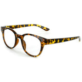 "Metro" Round Wayfarer Reading Glasses with Studs for Men and Women