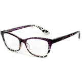 "Serengeti" Cateye Wayfarer Reading Glasses with Animal Print Pattern for Women