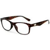 "Wall Street" Professional Series Wayfarer Reading Glasses with Rounded Lenses for Men