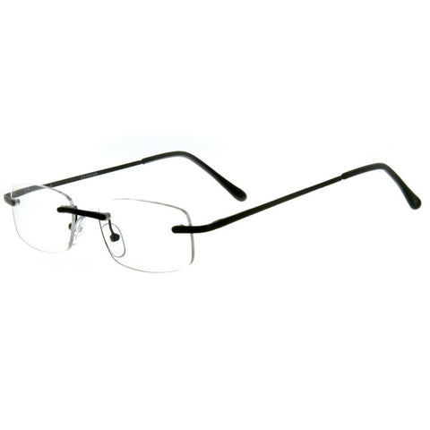 "Simplicity" Slim, Semi-Rimless Reading Glasses for Men and Women
