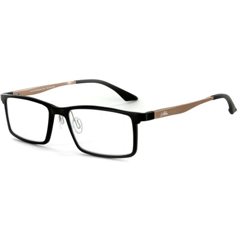 Alumni RX04 Optical-Quality Reading Glasses with RX-Able Aluminum Titanium Alloy Frames for Men
