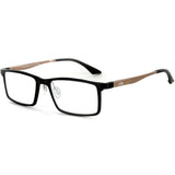 Alumni RX04 Optical-Quality Reading Glasses with RX-Able Aluminum Titanium Alloy Frames for Men