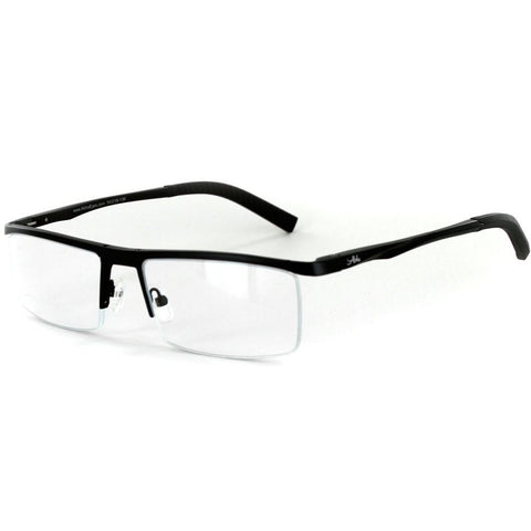 Alumni RX03 Optical-Quality Reading Glasses with RX-Able Aluminum Frames for Men